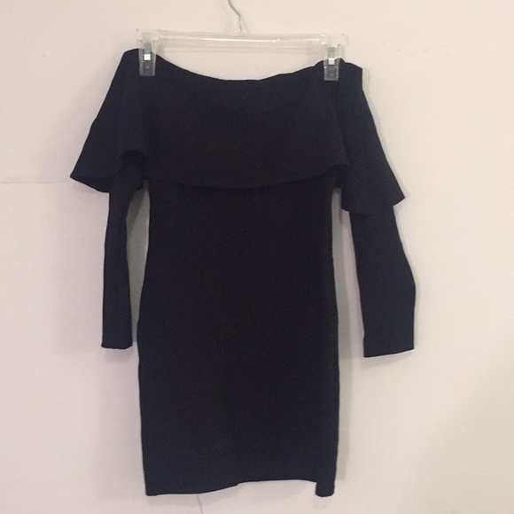 *BOGO 50%*F21’s black off the shoulder dress - Picture 2 of 4